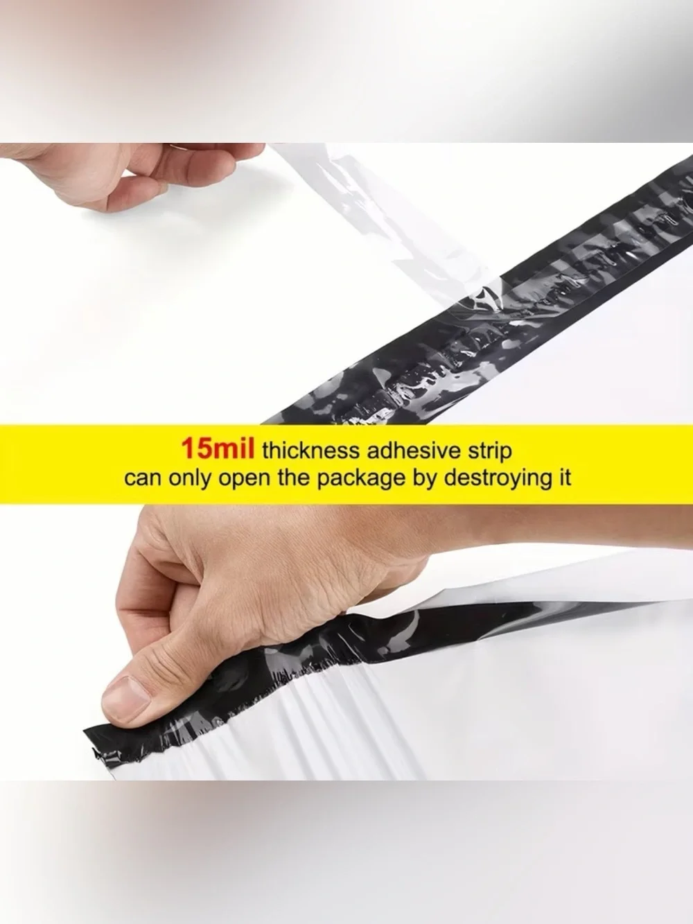 (20) 10 x 13 waterproof Poly Mailers, Durable Adhesive Shipping Bags